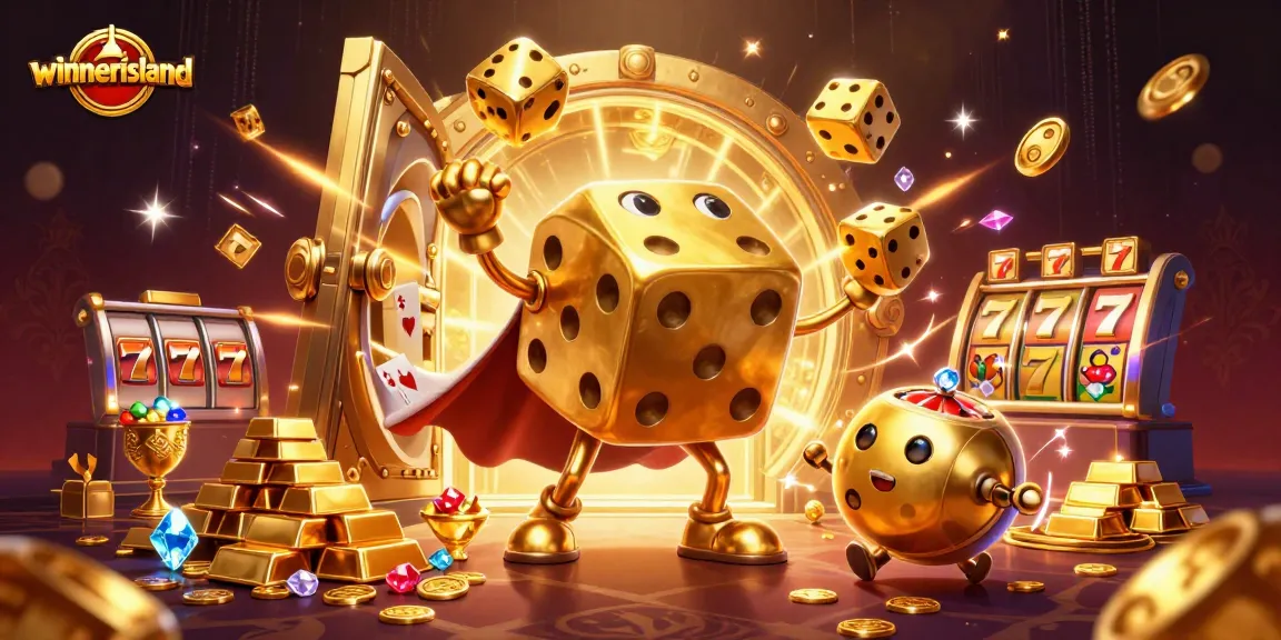 Experience the excitement of winnerisland casino with vibrant, engaging casino graphics.